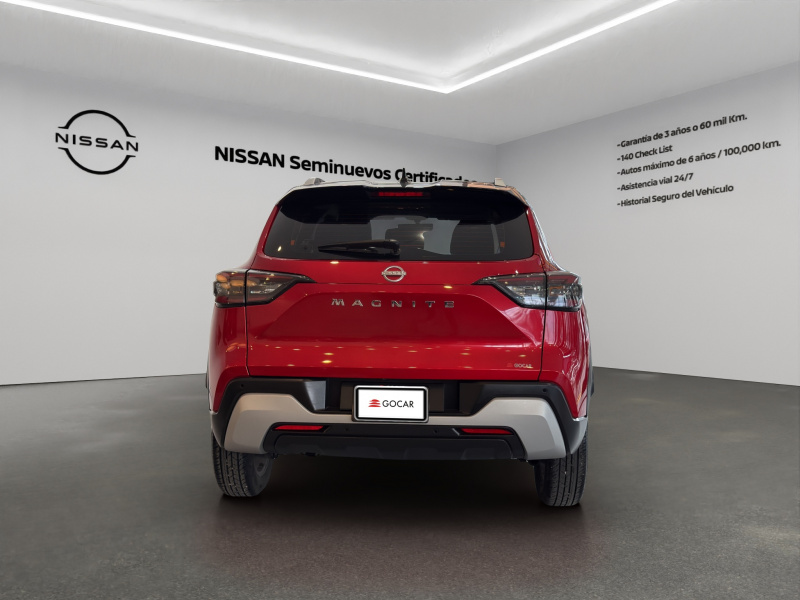 Nissan Magnite  5 pts. Exclusive, 1.0T, TM5, piel, RA-16 2025